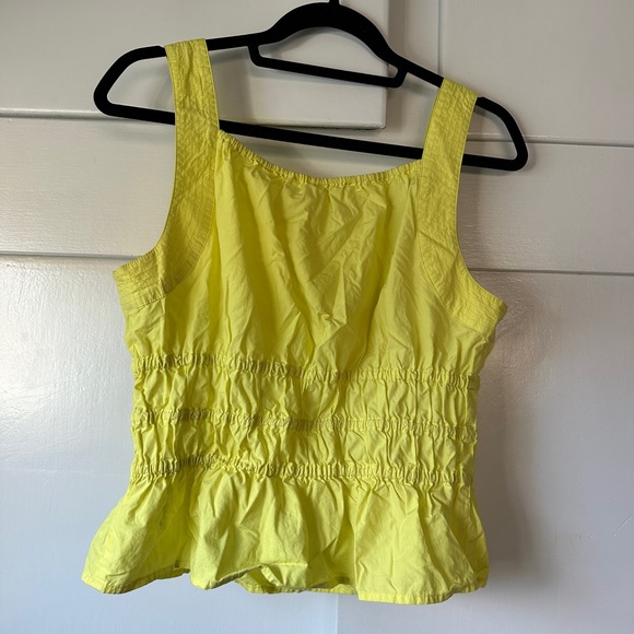 Anthropologie Yellow Tank Top - Picture 2 of 5